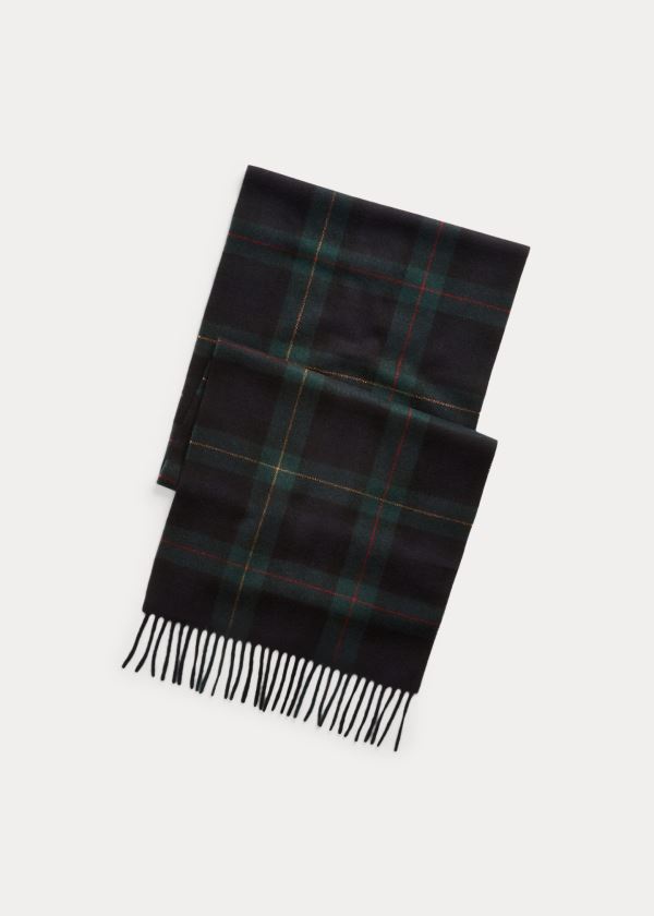 Men's Ralph Lauren Cashmere-Wool Scarf | 394167ZIT